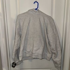 TNA Light Gray Cozy Fleece Hoodie